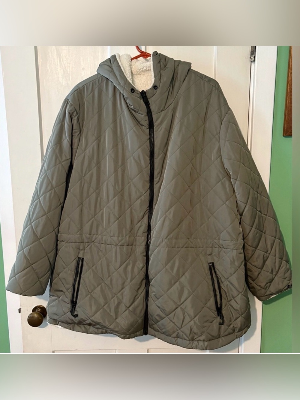 Women’s Free Country 3X Switch it Up Cloud Lite Reversible Jacket NEW